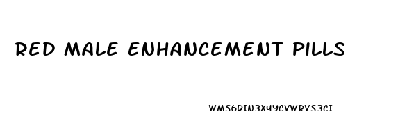 Red Male Enhancement Pills