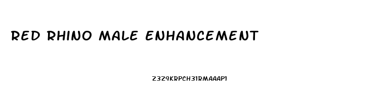 Red Rhino Male Enhancement