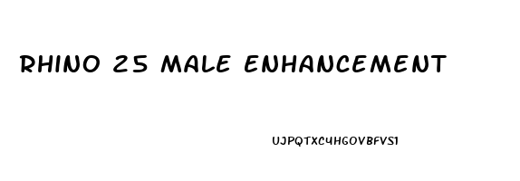 Rhino 25 Male Enhancement