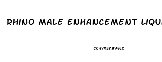 Rhino Male Enhancement Liquid Shot