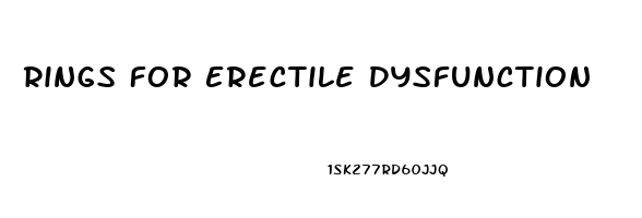 Rings For Erectile Dysfunction