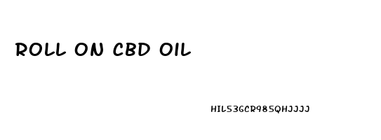 Roll On Cbd Oil