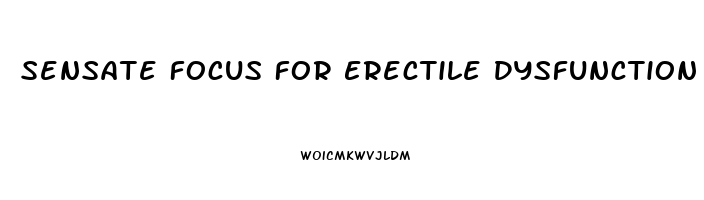 Sensate Focus For Erectile Dysfunction