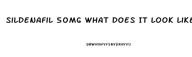 Sildenafil 50mg What Does It Look Like