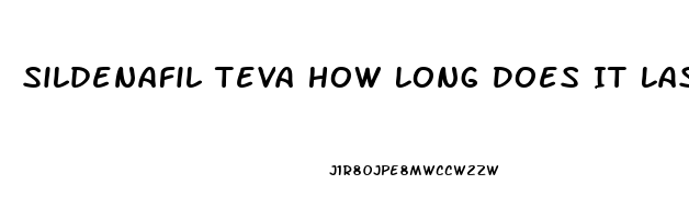 Sildenafil Teva How Long Does It Last