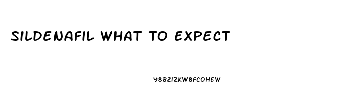 Sildenafil What To Expect