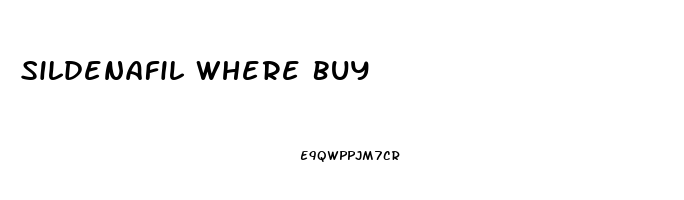 Sildenafil Where Buy