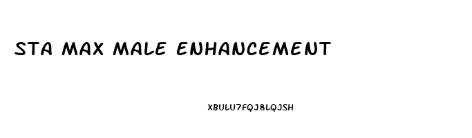 Sta Max Male Enhancement