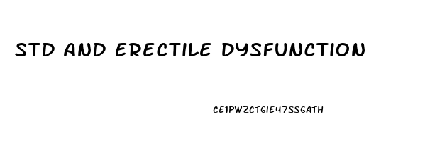 Std And Erectile Dysfunction