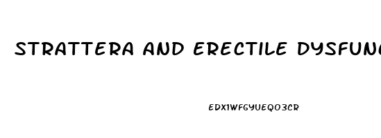 Strattera And Erectile Dysfunction Permanent