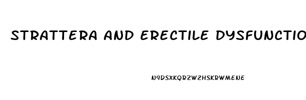 Strattera And Erectile Dysfunction Permanent