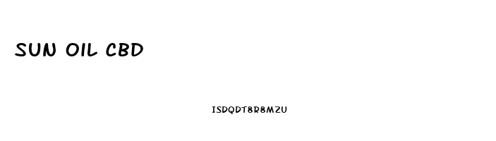 Sun Oil Cbd