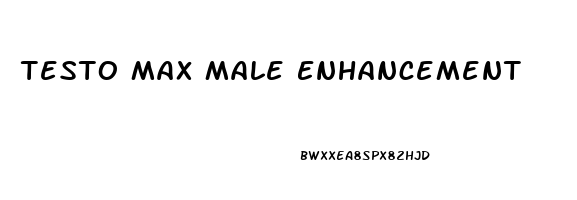 Testo Max Male Enhancement