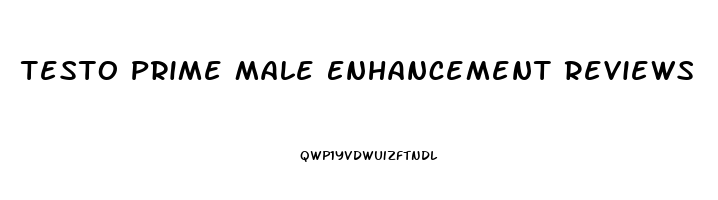 Testo Prime Male Enhancement Reviews