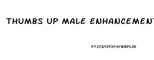 Thumbs Up Male Enhancement