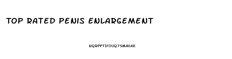 Top Rated Penis Enlargement