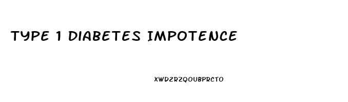 Type 1 Diabetes Impotence