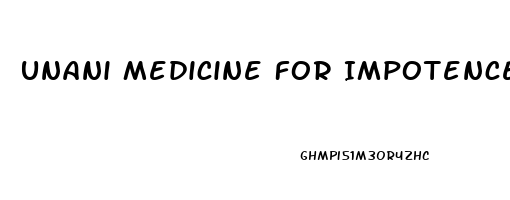 Unani Medicine For Impotence