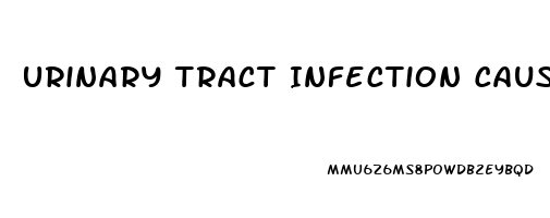 Urinary Tract Infection Cause Erectile Dysfunction