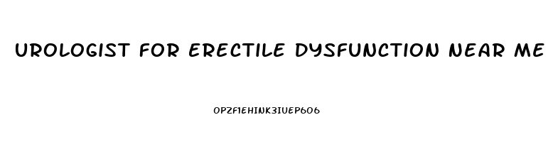 Urologist For Erectile Dysfunction Near Me