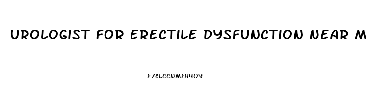 Urologist For Erectile Dysfunction Near Me