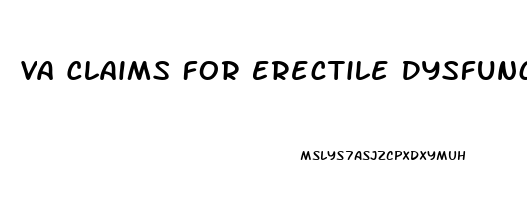 Va Claims For Erectile Dysfunction