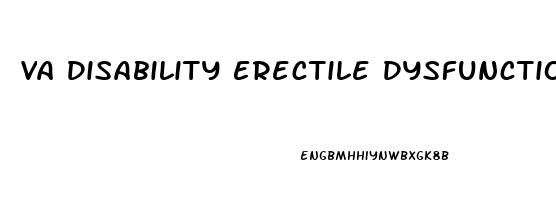 Va Disability Erectile Dysfunction