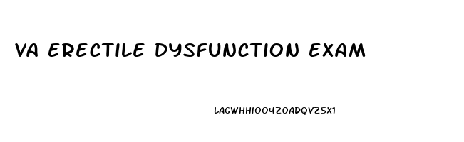 Va Erectile Dysfunction Exam