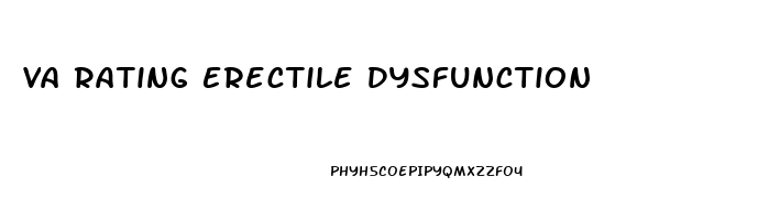 Va Rating Erectile Dysfunction