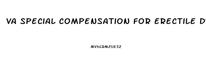 Va Special Compensation For Erectile Dysfunction