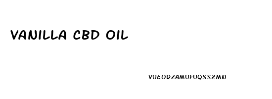 Vanilla Cbd Oil