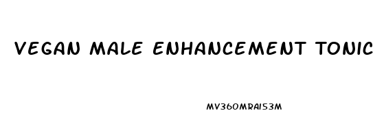 Vegan Male Enhancement Tonic