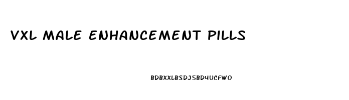 Vxl Male Enhancement Pills