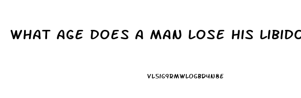 What Age Does A Man Lose His Libido