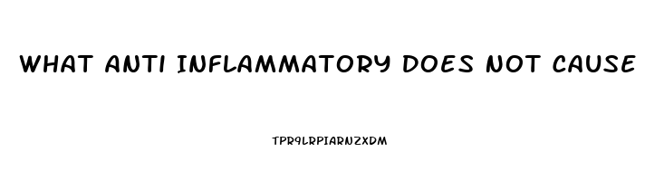 What Anti Inflammatory Does Not Cause Impotence