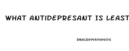 What Antidepresant Is Least Likely To Cause Impotence Issues