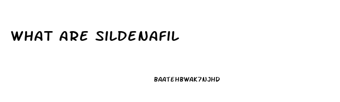 What Are Sildenafil