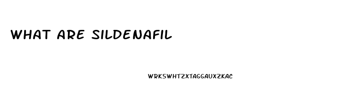 What Are Sildenafil