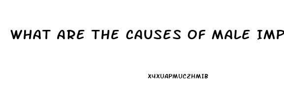 What Are The Causes Of Male Impotence