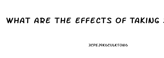 What Are The Effects Of Taking Sildenafil And Drinking