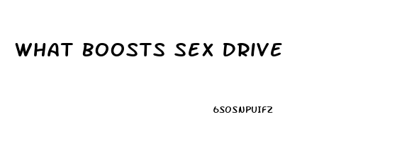 What Boosts Sex Drive