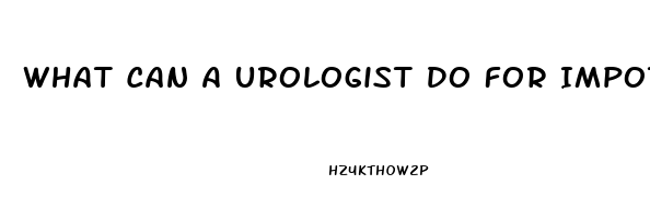 What Can A Urologist Do For Impotence And Sexual Dysfunction