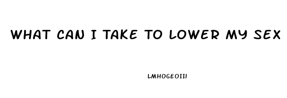 What Can I Take To Lower My Sex Drive