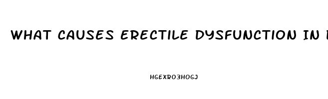 What Causes Erectile Dysfunction In Diabetics