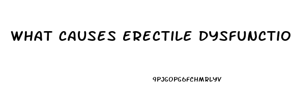 What Causes Erectile Dysfunction In Older Males