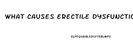 What Causes Erectile Dysfunction In Older Men