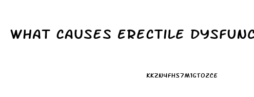 What Causes Erectile Dysfunction In Young Males