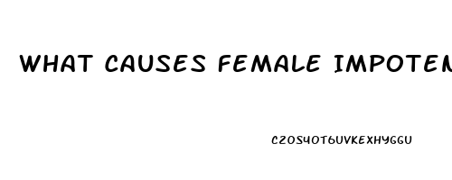 What Causes Female Impotence