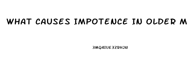 What Causes Impotence In Older Males