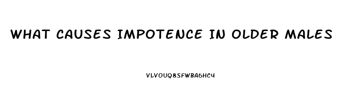 What Causes Impotence In Older Males